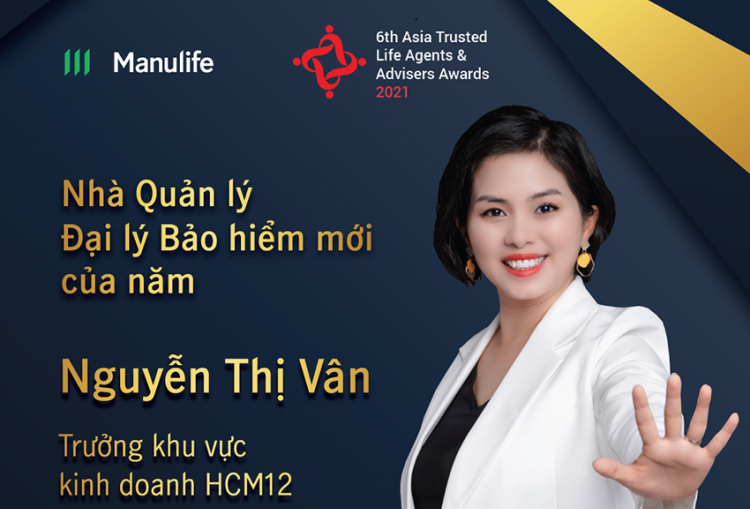 Đại lý Manulife Việt Nam được vinh danh “Nhà quản lý đại lý bảo hiểm mới của năm”